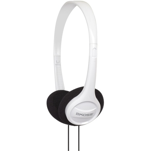 Koss KPH7W Headphone - Stereo - Wired - Over-the-head - Binaural - White