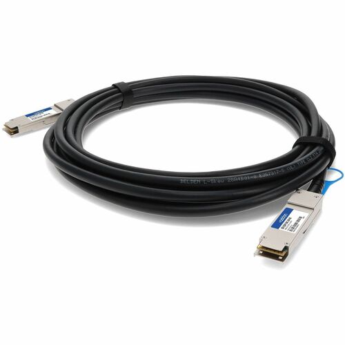 AddOn QSFP+ Network Cable - 3.3 ft Twinaxial Network Cable for Network Device - First End: 1 x QSFP+ Network - Second End: 1 x QSFP+ Network - 40 Gbit/s - 30 AWG - 1 - TAA Compliant