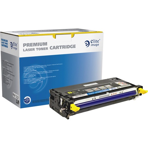 Elite Image Remanufactured Laser Toner Cartridge 330-1204 - Yellow - 1 Each - 9000 Pages