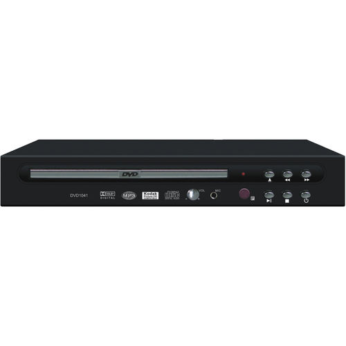 Sylvania SDVD1041C 1 Disc(s) DVD Player - Black - DVD-R, CD-RW - DVD Video, Video CD