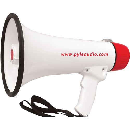 PyleHome PMP48IR Megaphone - 40 W Amplifier - Built-in Amplifier - Battery Rechargeable