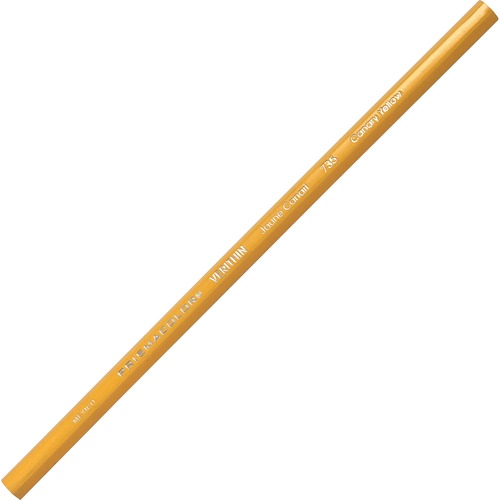 Prismacolor Premier Verithin Colored Pencil - Canary Yellow Lead - 1 Dozen