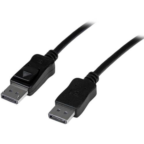 StarTech.com 50ft (15m) Active DisplayPort Cable, 4K UHD DisplayPort Cable, Long DP Cable/Cord for Projector/Monitor with Latches - Active 15m/49.2ft DisplayPort cable supports 4K (3840 x 2160 at 30Hz)/10.8 Gbps bandwidth/HBR/MST - In-built video amplifie