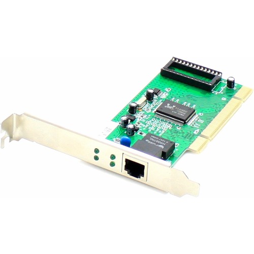AddOn 10/100/1000Mbs Single Open RJ-45 Port 100m Copper PCI Network Interface Card - 100% compatible and guaranteed to work