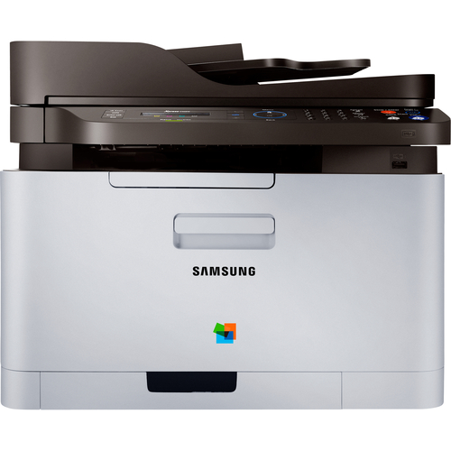 Samsung Xpress SL-C460FW Wireless Laser Multifunction Printer - Color - Copier/Fax/Printer/Scanner - 19 ppm Mono/4 ppm Color Print - 2400 x 600 dpi Print - Manual Duplex Print - Upto 20000 Pages Monthly - 150 sheets Input - Color Scanner - 600 dpi Optical - Index Tabs & Page Markers - SAS85696