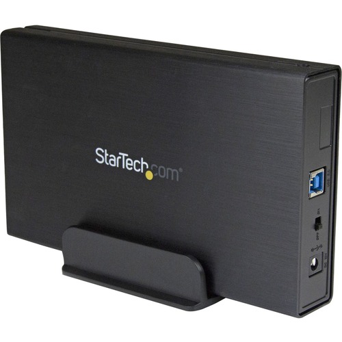 3.5in Black USB 3.0 External SATA III Hard Drive Enclosure