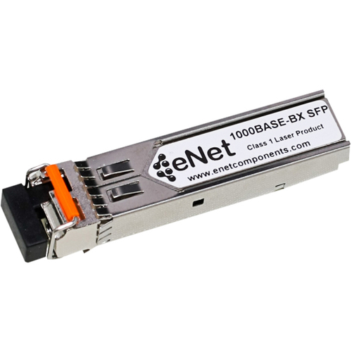 ENET Extreme Compatible 10056 TAA Compliant Functionally Identical 1000BASE-BX-D SFP Bi-Di Tx1490nm/Rx1310nm Simplex LC Connector