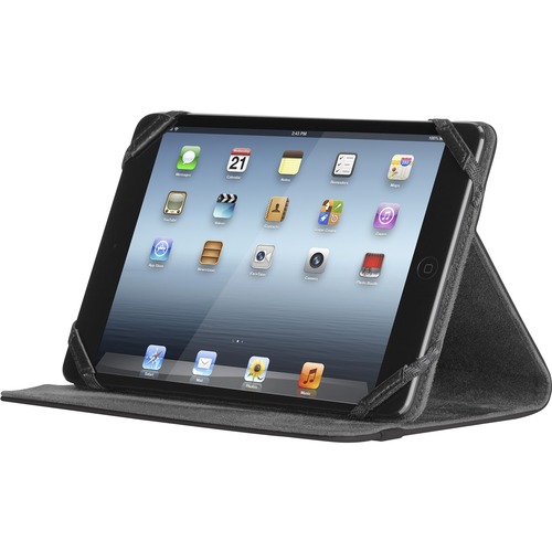 Targus Kickstand THZ212US Carrying Case (Folio) for 7" Apple iPad mini Tablet - Black - Scratch Resistant Interior, Bump Resistant Interior - 8" Height x 5.8" Width x 0.6" Depth