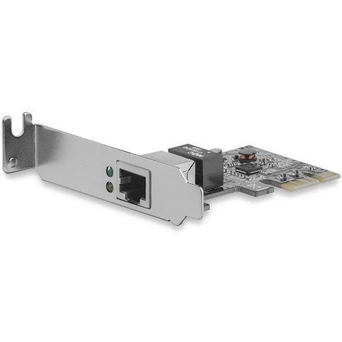 StarTech.com 1 Port PCI Express PCIe Gigabit NIC Server Adapter Network Card - Low Profile - Add a 10/100/1000Mbps Ethernet port to any PC through a PCI Express slot - 1 Port PCI Express Gigabit NIC Server Adapter Network Card - Low Profile PCI Express Gi