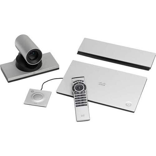 Cisco TelePresence SX20 Quick Set with Precision HD 1080p 2.5x Camera - CMOS - Point-to-Point - 60 fps - 1 x Network (RJ-45) - 1 x HDMI In - 2 x HDMI Out - 1 x DVI In - USB - Gigabit Ethernet - External Microphone(s)