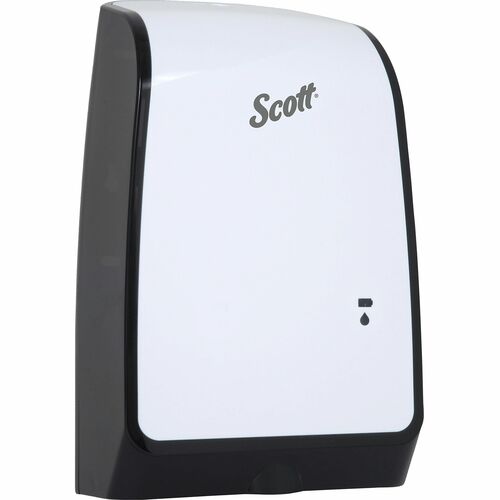 Scott Pro High Capacity Automatic Skin Care Dispenser - Automatic - 1.27 quart Capacity - Support 3 x D Battery - Key Lock, Durable, Touch-free - White - 1 / Carton