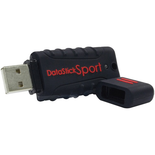 Centon Sport USB 2.0 Flash Drives - 2 GB - USB 2.0 - Black - 5 Year Warranty