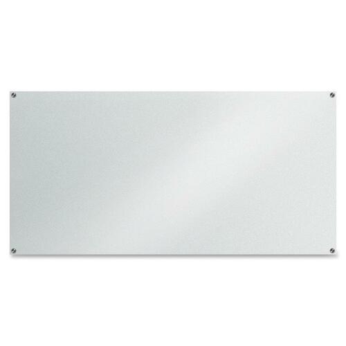 Lorell Dry-Erase Glass Board - 72" (6 ft) Width x 36" (3 ft) Height - Frost Glass Surface - Rectangle - Mount - Assembly Required - 1 Each - Dry-Erase Boards - LLR52500