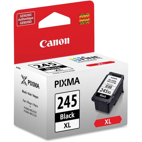 Canon PG-245XL Original Ink Cartridge - Inkjet - High Yield - Black - 1 Each