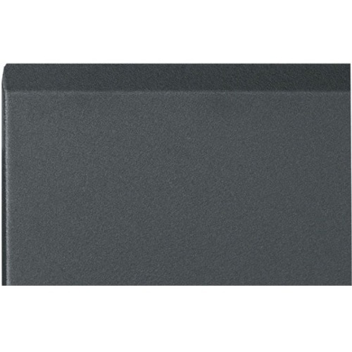 Middle Atlantic Rack Door - For Equipment Rack - 42U Rack Height - Rack-mountable - Black Textured Powder Coat - Steel, Plexiglass