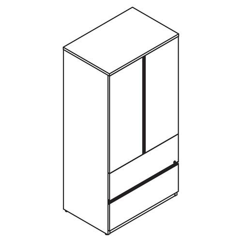 Picture of Lacasse Concept 400E Storage Unit with Lateral File