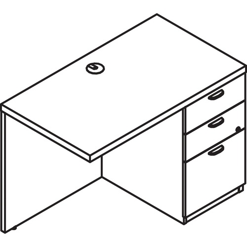 Picture of Lacasse Concept 70 Return - 3-Drawer
