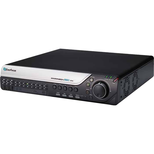 EverFocus Paragon960 PARAGON960-X4/4 Digital Video Recorder - 4 TB HDD - H.264, MJPEG, CIF, D1 - Gigabit Ethernet - HDMI - VGA - USB