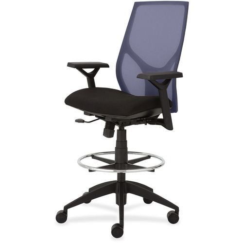 9 to 5 Seating Vault 1468 Task Stool - Black Seat Color - 5-star Base - 1 Each