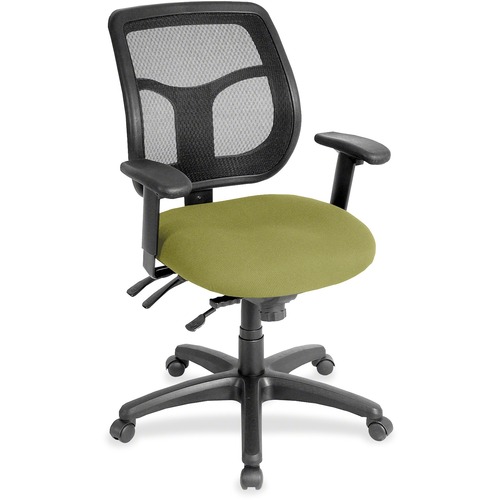Eurotech Apollo MFT9450 Task Chair - Emerald Seat Color - Fabric Seat Material - 5-star Base - 1 Each