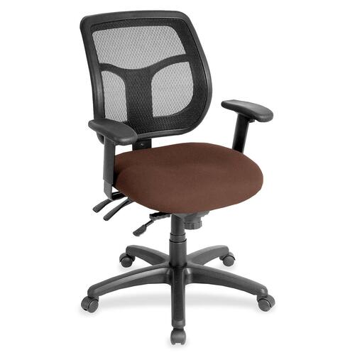 Eurotech Apollo Task Chair - Amber Seat Color - Fabric Seat Material - 5-star Base - 1 Each