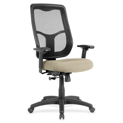 Eurotech Apollo MTHB94 Executive Chair - Travertine Fabric Seat - 5-star Base - 1 Each