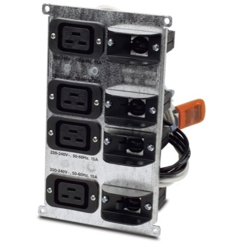 Schneider Electric 4-Outlets PDU - Rack-mountable