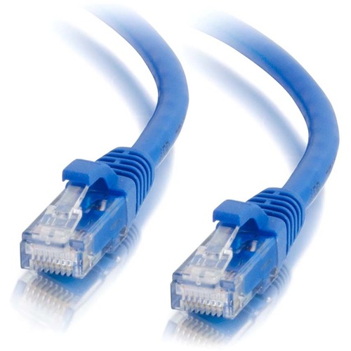 C2G 7ft Cat6a Ethernet Cable - Snagless Unshielded (UTP) - Blue - Category 6a for Network Device - RJ-45 Male - RJ-45 Male - 10GBase-T - 7ft - Blue
