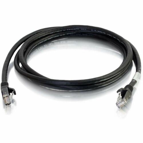 C2G 6ft Cat6a Snagless Unshielded (UTP) Network Patch Ethernet Cable-Black - Category 6a for Network Device - RJ-45 Male - RJ-45 Male - 10GBase-T - 6ft - Black