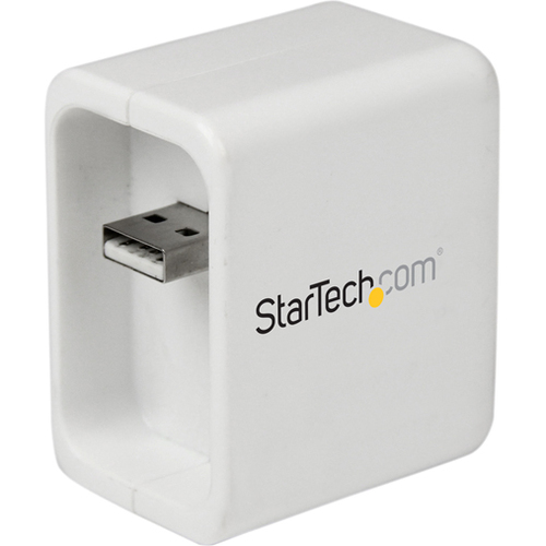 StarTech.com Portable Wireless N WiFi Travel Router for iPad / Tablet / Laptop - USB Powered w/ Charge Port - 2.48 GHz ISM Band - 32.8 ft Indoor Range - 18.75 MB/s Wireless Speed - 1 x Network Port - USB - Fast Ethernet - Desktop, Wall Mountable