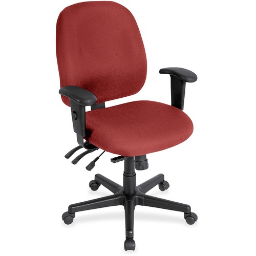 Eurotech 4x4 Task Chair - Candy Seat Color - Fabric Seat Material - Candy Back Color - Fabric Back Material - 5-star Base - 1 Each