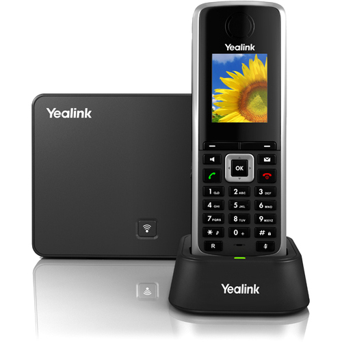 Yealink YEA-W52P IP Phone - 4 Multiple Conferencing - Desktop, Wall Mountable - VoIP - 1.8" - PoE Ports