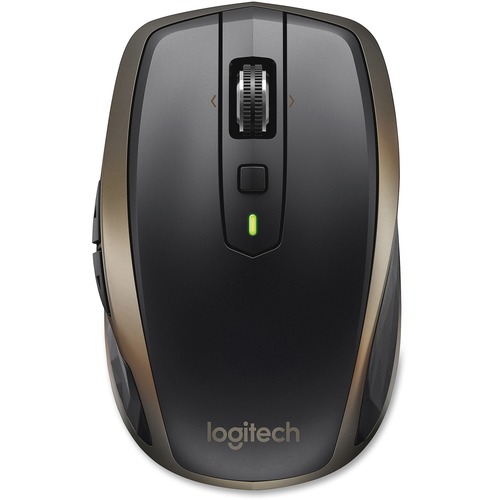 Logitech Anywhere Mouse MX - Laser - Wireless - Radio Frequency - 2.40 GHz - 1 Pack - USB - Scroll Wheel