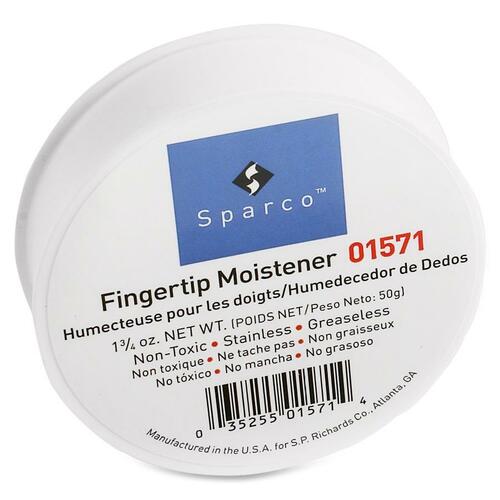 Sparco Fingertip Moistener - Pink - Odorless, Greaseless, Stainingless - 6 / Pack