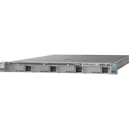 Cisco C220 1U Rack Server - 1 x Intel Xeon E5-2609 2.40 GHz - 8 GB RAM - Serial ATA, Serial Attached SCSI (SAS) Controller - 1, 5 RAID Levels - Gigabit Ethernet - 1 x 650 W