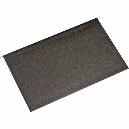 SKILCRAFT® 1/3 Tab Cut Legal Recycled Hanging Folder - 8 1/2" x 14" - 2" Expansion - 11 pt. - Paperboard, Plastic, Metal - Green - 30% Recycled - 25 / Box