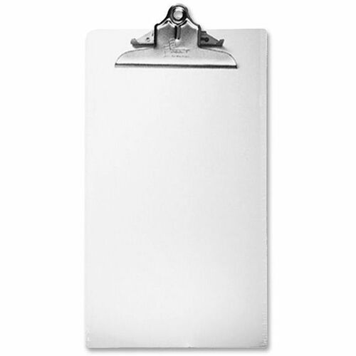 SKILCRAFT® Aluminum Clipboard - 9" x 12" Sheet Size - Aluminum - Silver - 1 Each