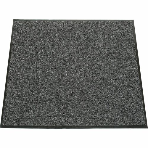 SKILCRAFT® Entry System Scraper Mat - Outdoor, Floor - 36" Width x 60" Depth x 0.310" Thickness - Gray - 1 Each