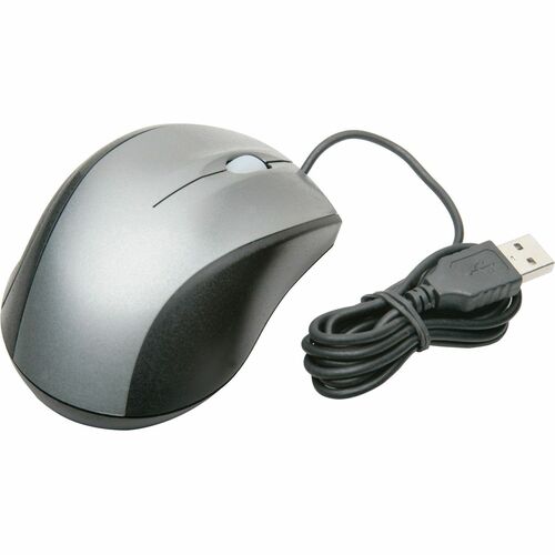 SKILCRAFT® Optical Sensor Mouse - Optical - Cable - Black - USB - 800 dpi - Scroll Wheel - 2 Button(s) - 1