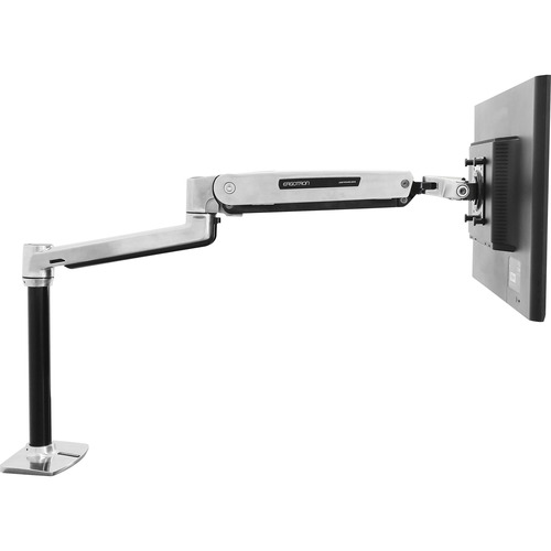 Ergotron Desk Mount for Flat Panel Display - Polished Aluminum - 42" Screen Support - 25 lb Load Capacity