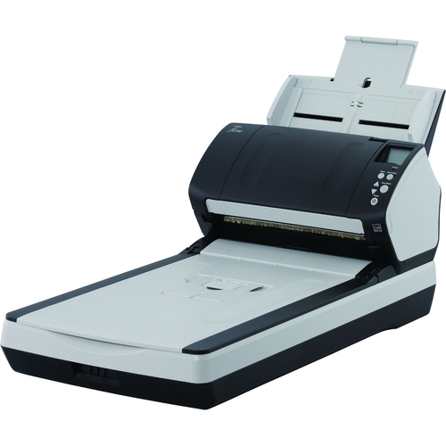 Fujitsu Fi-7280 Sheetfed/Flatbed Scanner - 600 dpi Optical - 24-bit Color - 8-bit Grayscale - 80 ppm (Mono) - 80 ppm (Color) - Duplex Scanning - Desktop - USB