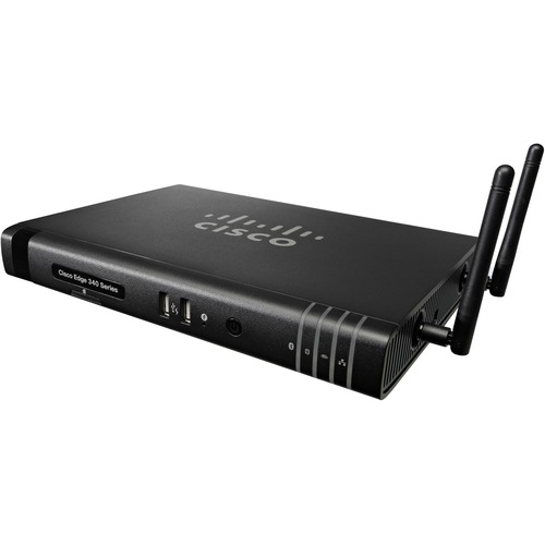 Cisco Edge 340 Digital Signage Appliance - 1.60 GHz - 2 GB - HDMI - USB - Serial - Wireless LAN - Ethernet
