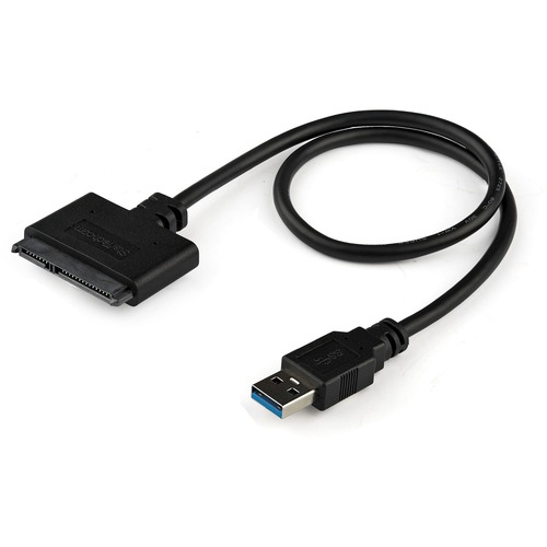 StarTech.com USB 3.0 to 2.5" SATA III Hard Drive Adapter Cable w/ UASP - SATA to USB 3.0 Converter for SSD / HDD - Quickly access a SATA 2.5" SSD or HDD through the USB-A port on a laptop w/ this SATA to USB cable - Hard Drive USB Adapter - SATA to USB Ad