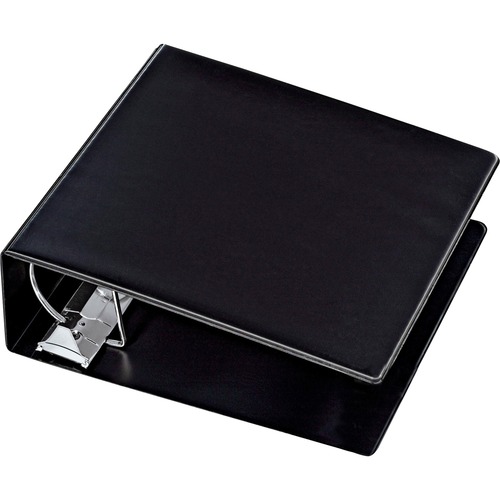 Cardinal Heavy Duty Reference Locking Slant-D Ring Binder, 6" Black - 6" Binder Capacity - 1300 Sheet Capacity - D-Ring Fastener(s) - Black - Recycled - Heavy Duty, Locking Ring, PVC-free, Non-stick - 1 Each - Standard Ring Binders - CRD25960