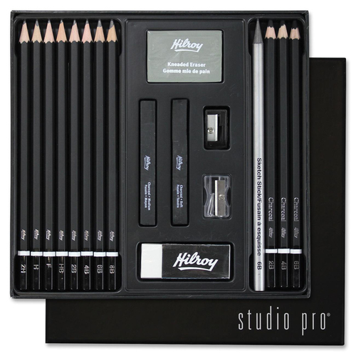 Hilroy Studio Pro 18-Piece Artist Starter Kit - 1 / Set