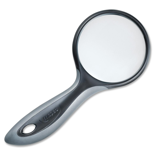 Maped 75 mm Round Magnifier - Magnifying Area 2.95" (75 mm) Diameter - Glass Lens - Magnifiers - MAP039300
