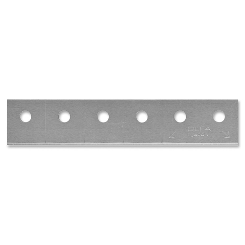 Olfa Carton Cutter Snap-Off Blades - Snap-off, Durable, Long Lasting - Carbon Steel - 5 / Pack