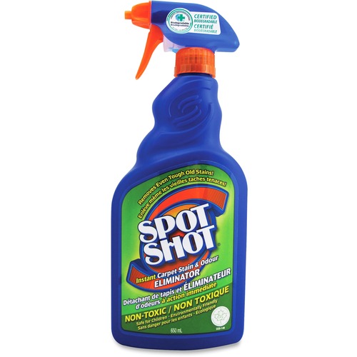 Spot Shot Carpet Stain Remover - Spray - 22 fl oz (0.7 quart) - 1 Each - Floor & Carpet Cleaners - WDF7440500914