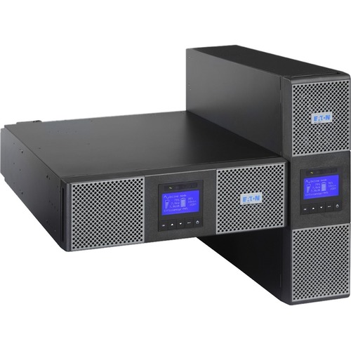 Eaton 9PX 5500VA 4900W 120V/208V Online Double-Conversion UPS - L14-30P, 6x 5-20R, 1 L6-30R, 1 L14-30R, Hardwired Outlets, Cybersecure Network Card, Extended Run, 4U - 4U Rack/Tower - 127 V AC, 240 V AC Input - 6 x NEMA 5-20R, 1 x NEMA L6-30R, 1 x NEMA L1