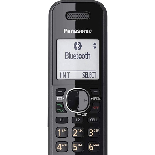 Panasonic KX-TGA950B Handset - CordlessWall Mountable - Black